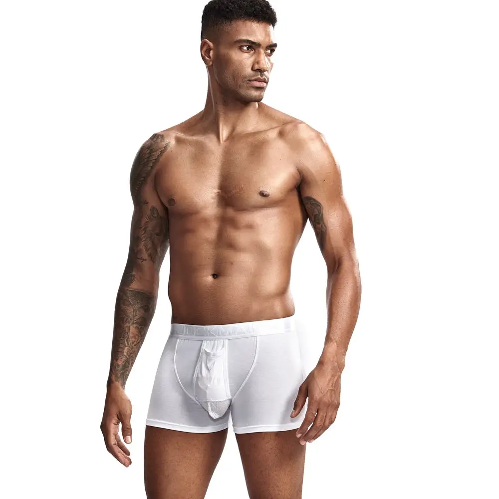 JOCKMAIL модальное Мужское нижнее белье, боксерское нижнее белье, Мошонка, уход за капсулами, молодежное здоровье, Сеульское Выпуклое разделение, боксеры для геев, нижнее белье