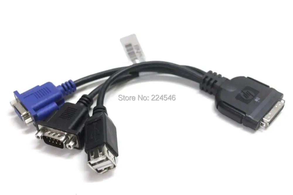 Оригинальный диагностический кабель I/O система лезвий SUV 2xusb/VGA #409496 001|vga vga|vga vga