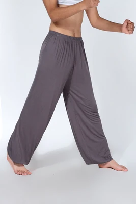 Брюки мужские и женские из вискозы свободные пикантные модные штаны для сна