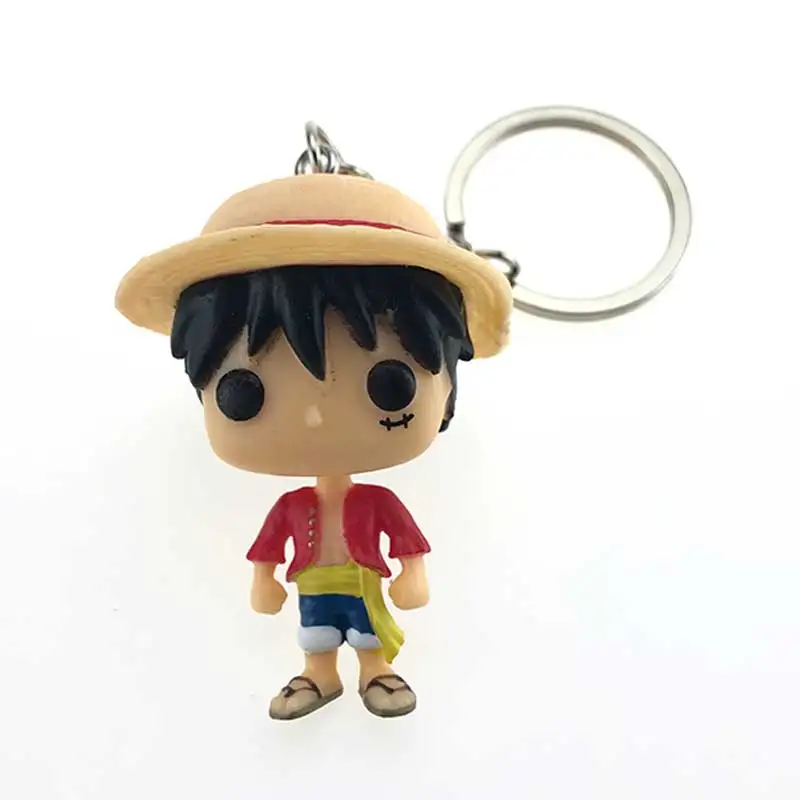 Новый мультфильм One Piece & LUFFY TRAFALGAR. LAW Чоппер Карманный ПВХ брелок Коллекционная