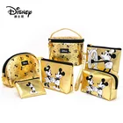 Сумка для мамы Disney с Микки Маусом, набор косметичек для женщин, кошелек, сумочка для ухода за ребенком, подарок для девушек