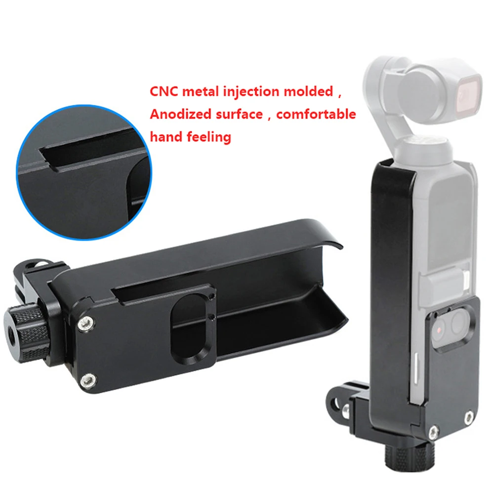 

Housing Shell Case Frame for DJI OSMO Pocket Handheld Camera CNC Aluminum Alloy Cooling Case Cover 1/4 Screw Hole Fit Any Tripod