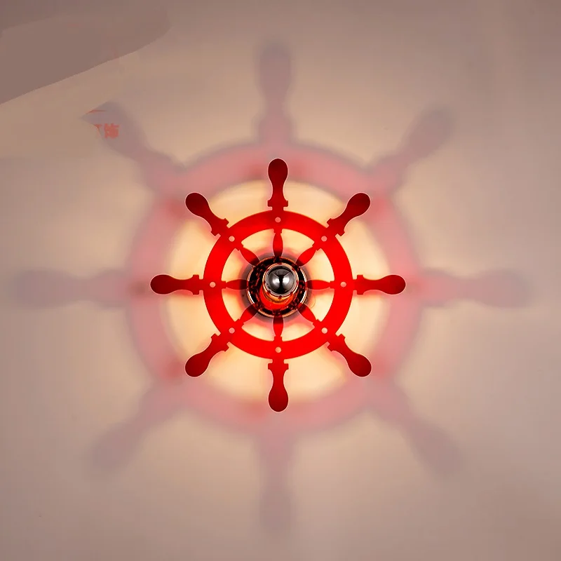 Современный простой красный vblack настенный светильник для гостиной спальни