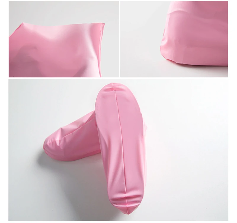 Outdoor latex shoe cover rainy day waterproof thickening non-slip wear foot cover