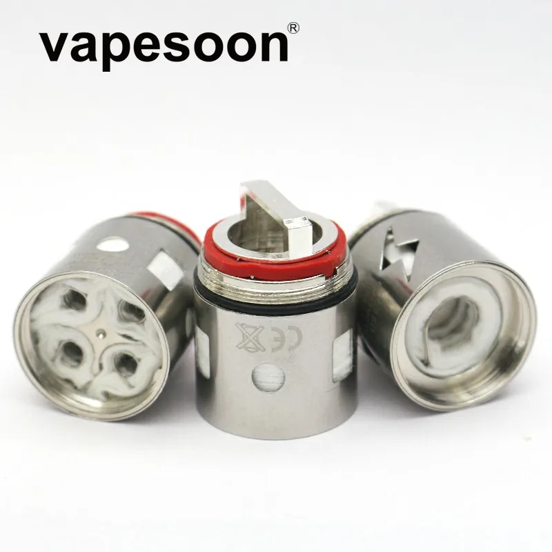 5 шт. TFV12 катушки V12 X4/Q4/T6/T8 замена X4 Q4 T6 T8 сердцевина распылителя для Tank