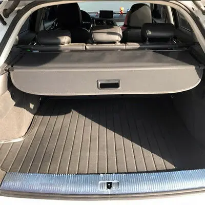 Черная затеняющая крышка багажника для Audi Q3 2013 2015|Хромирование| |