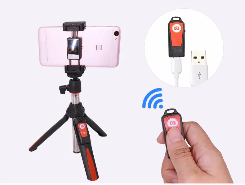 Benro MK10 ручной и штатив комбо селфи палка с Bluetooth пульт и GoPro адаптер для iPhone 7 8 Plus X samsung S10 huawei Gopro