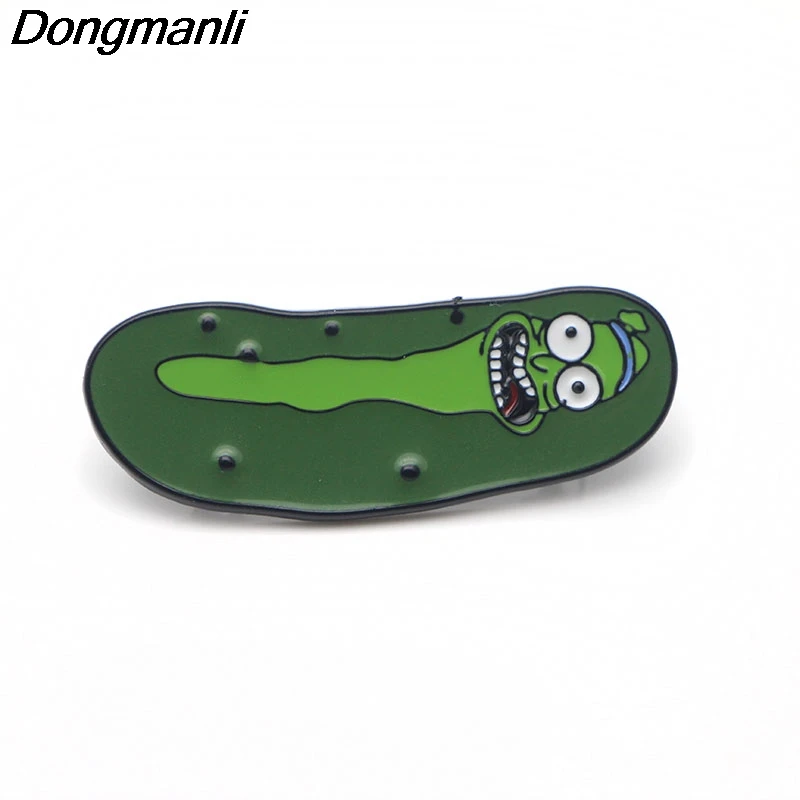 P3048 Dongmanli Рик и Морти забавные металлические эмалированные булавки и броши для женщин и мужчин нагрудные булавки рюкзак сумки шляпа значок детские подарки