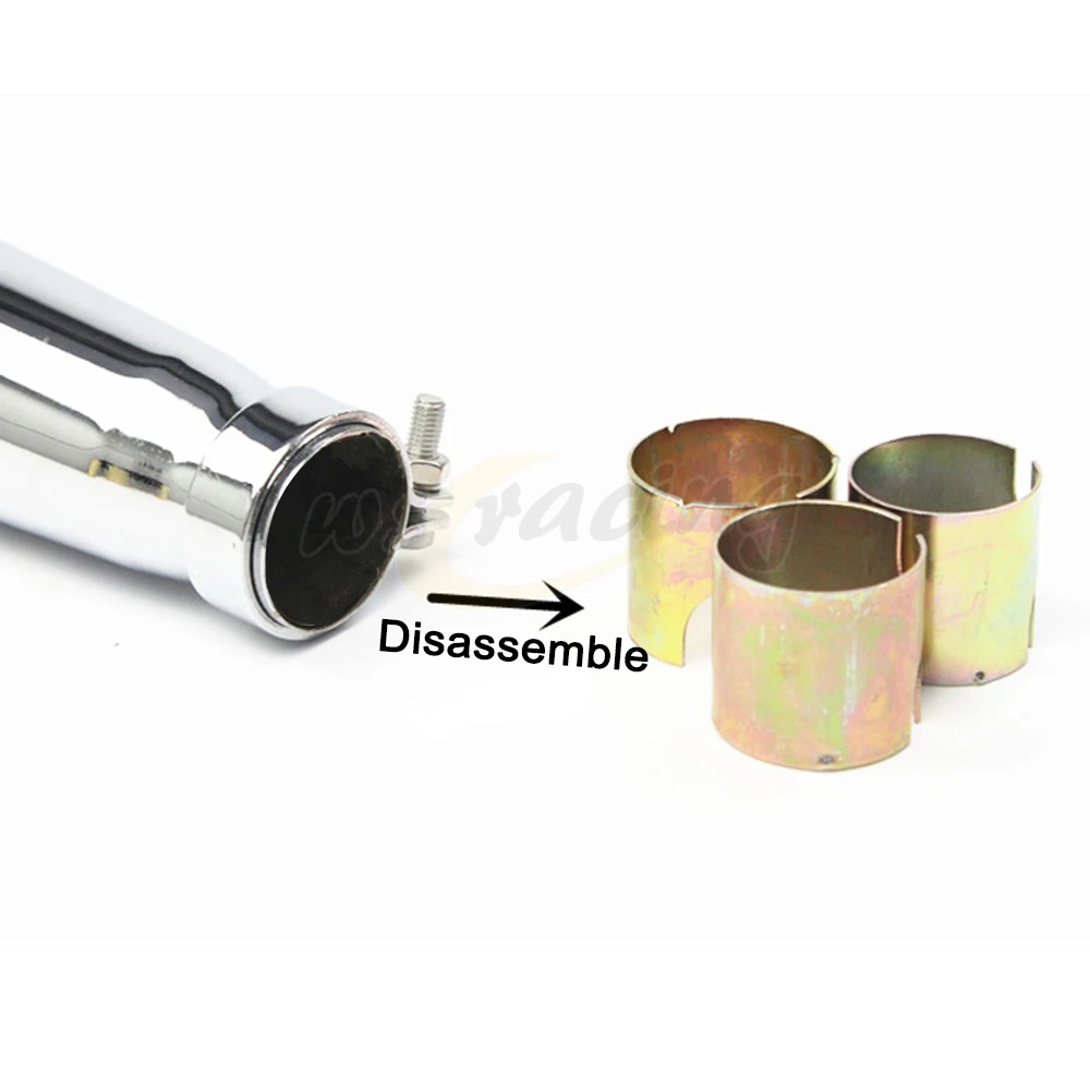 

Motorbike Exhaust Tail Pipe Antiqued Vintage Electroplating Paint For Harley 38mm 40mm 42mm 45mm Caliber