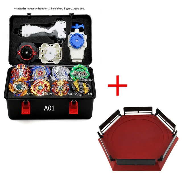 A001 8 шт. топ Beyblade Burst Bayblade B100 B110 B97 с пусковым устройством для детей мальчиков Забавные игрушки вход Zeno ExcaliburBables игрушки - Цвет: A001