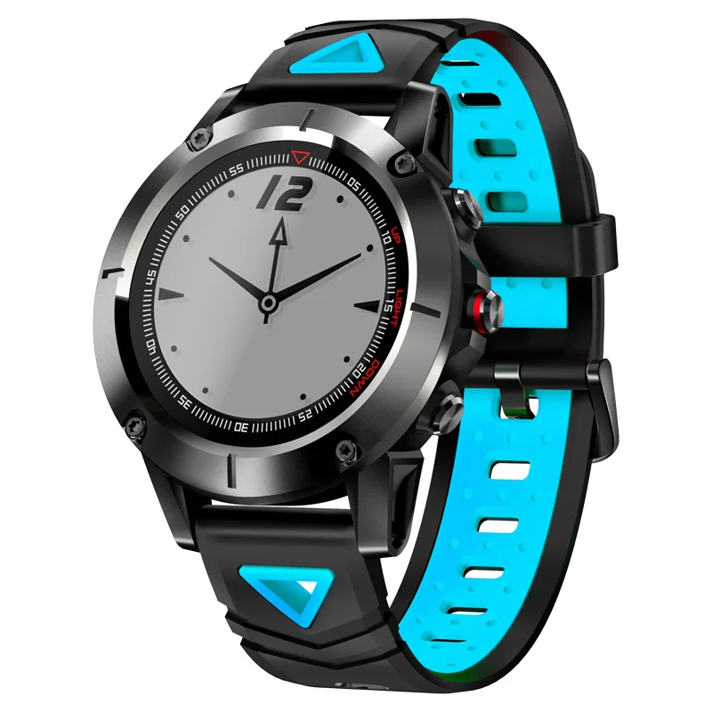 WQ G01 gps Смарт-часы IP68 водонепроницаемый gps трекер активности Reloj Inteligente кровяное давление фитнес-трекер умные часы gps - Цвет: Blue