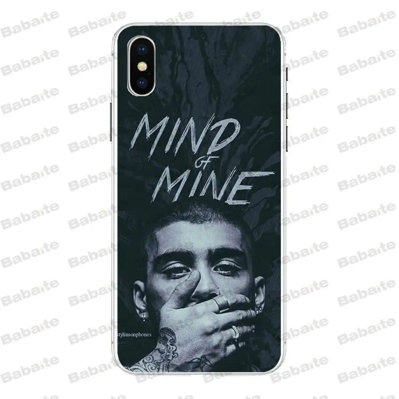 Babaite Zayn Malik One Direction чехол для телефона чехол для iPhone 8 7 6 6S plus X Xs Xr XsMax 5 5S SE 5c Cover11 11pro 11promax