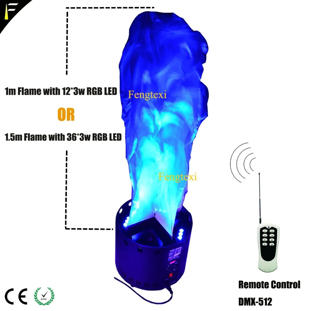 1 м/1 5 м тканевый 3d светильник для костра моющийся DMX512 огнестойкий машина с 3 в