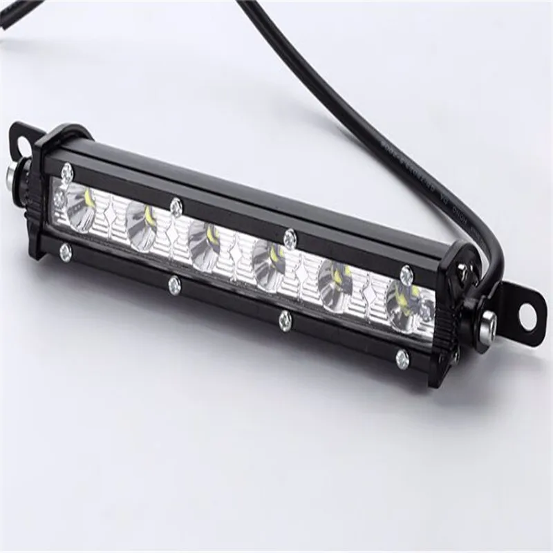 Водонепроницаемый 18 Вт DRL светодио дный пятно Наводнение свет работы Worklight 9 32 В 4WD