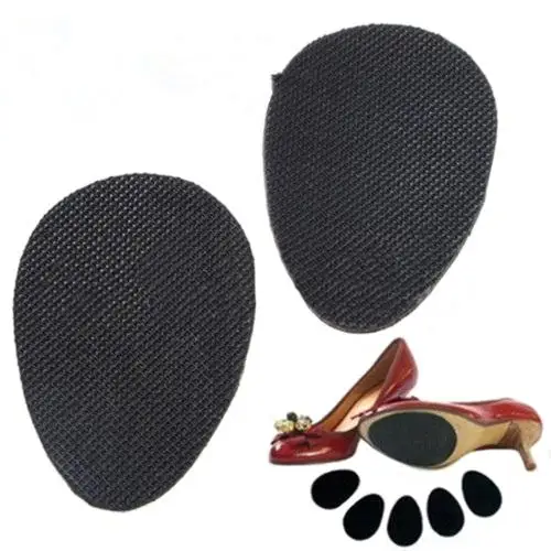 

SANWOOD Anti-Slip Self-Adhesive Shoes Insole Heel Sole Grip Protective Rubber Pads Cushion Forefoot Adhesive Silicone Gel Insole