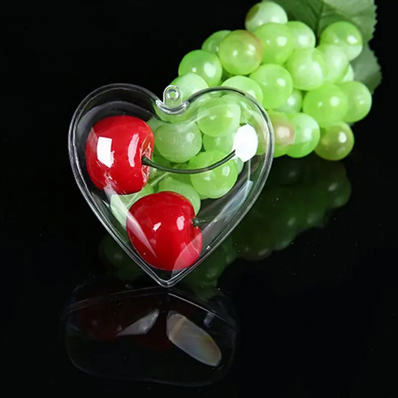 1 шт. прозрачная пластиковая шариковая бомба в форме сердца|Ванная| |
