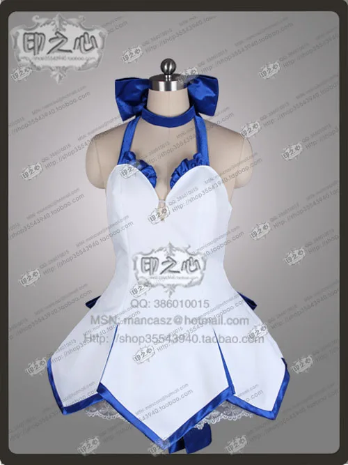 Fate/stay night Saber Lily карнавальный костюм рождественское праздничное платье на