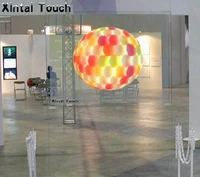 on sale self adhesive transparent rear projection filmhigh contrast high definitionwhite film 1 524m3m for shop display