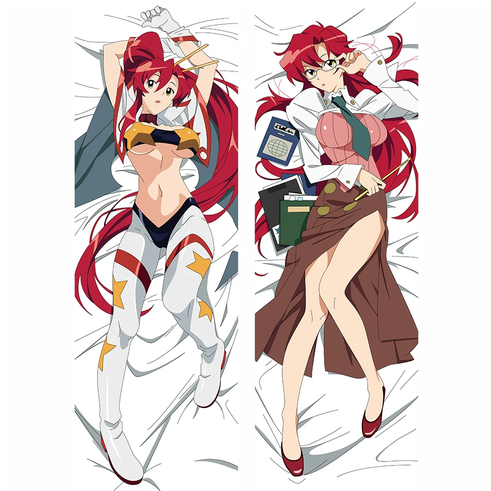 2017 июня обновление аниме Tengen Toppa Gurren Lagann yoko & Nia Teppelin otaku Dakimakura наволочка обнимающая