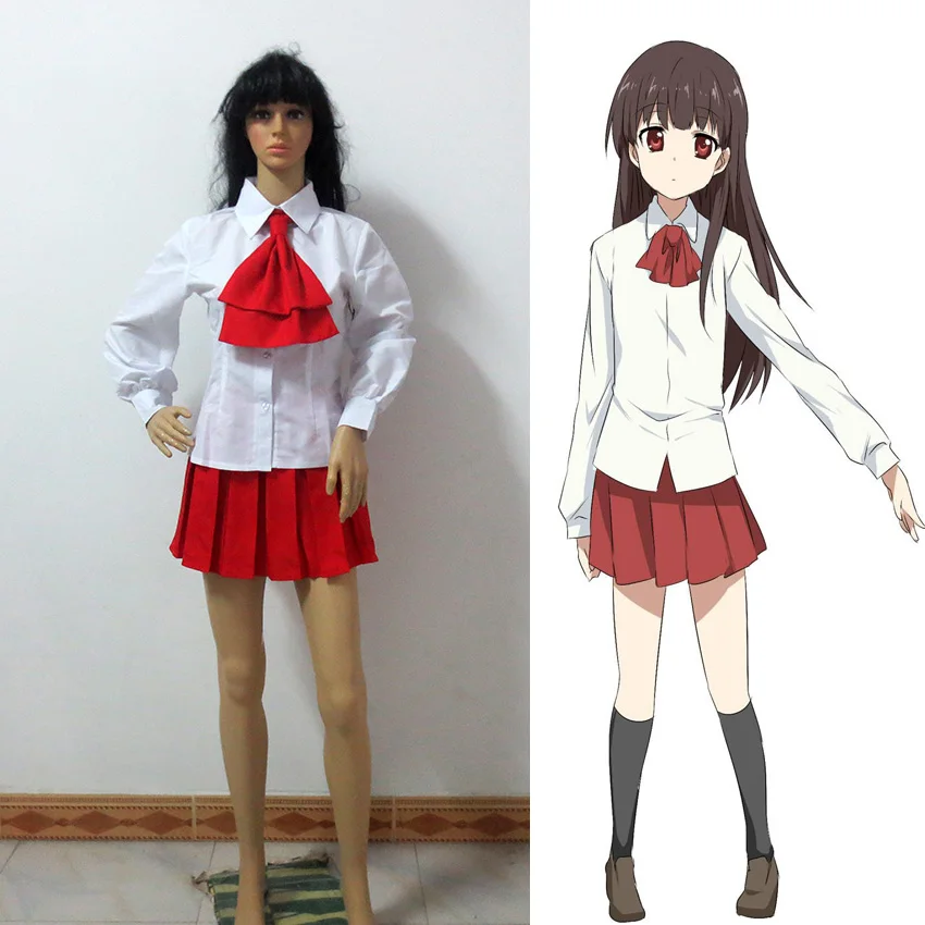 IB Мэри и Гарри игра Косплэй костюм Ib девушка форма изготовление на заказ Большие