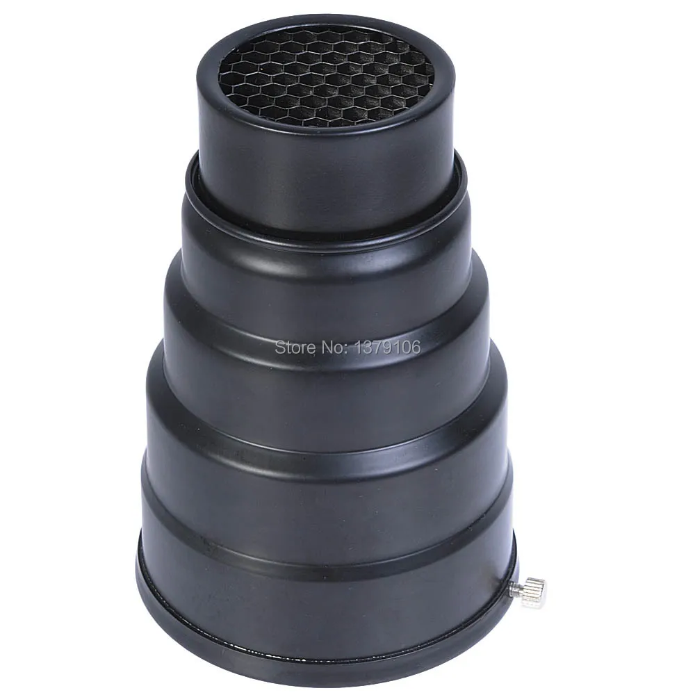 Godox SN-02 конический Snoot сотовая сетка Световая трубка для универсального крепления
