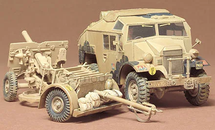 1/35 масштаб Tamiya пластиковая модель автомобиля сборка модель автомобиля Bristish 25PDR. Полевой пистолет квад пистолет трактор канадский Ford f. G. T DIY