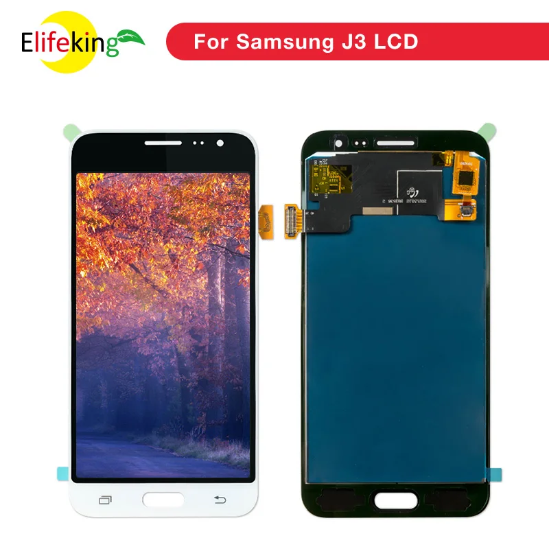 5 шт./лот ЖК экран сенсорная панель для Samsung Galaxy J3 2016 J320 J320F J320M дисплей с сенсорным