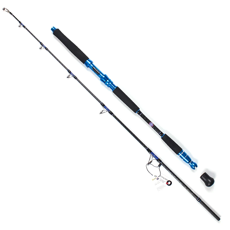 blue Lurekiller 37KGS рыболовное судно стержень ловушка для вес 120-150 г японского Fuji гиды с высоким содержанием углерода крючковый лов стержень 1,68/1,80/2,10 м спиннинг - Цвет: blue