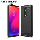 KEYSION ударопрочный чехол для Xiaomi Mi 9T Pro 9 SE Redmi K20 Pro из углеродного волокна Celular Мягкий ТПУ силиконовый чехол для Redmi K20