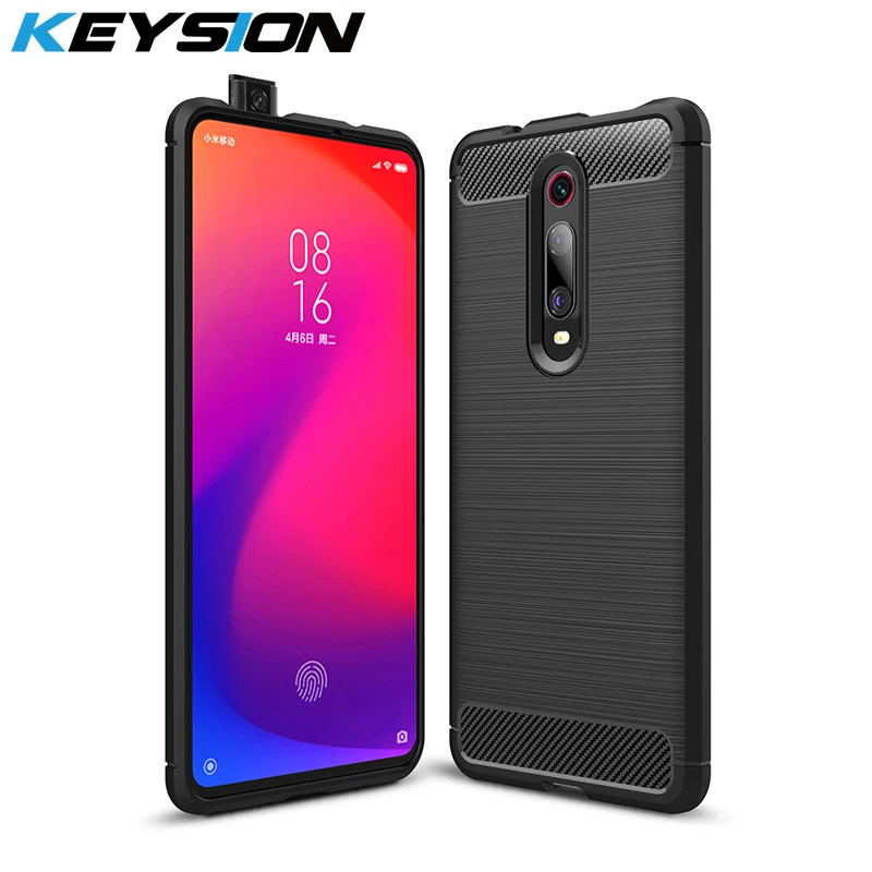 Противоударный чехол KEYSION для Xiaomi Mi 9T Pro 9 SE Redmi K20 мягкий силиконовый из