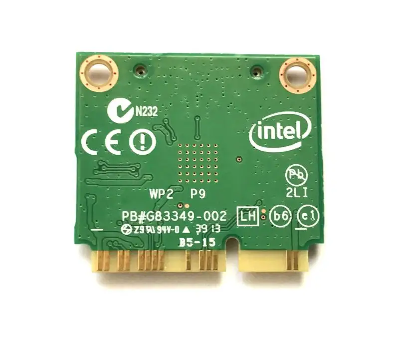Новинка для Intel Dual Band Wireless-AC 7260 7260HMW Half MINI PCI-E WIFI Bluetooth4.0 карты Lenovo S440 S540 FRU:04W3814 |