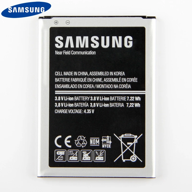 Оригинальная Аккумуляторная батарея для Samsung Ace 4 GALAXY Style LTE EB BG357BBE G357 телефона NFC 1900