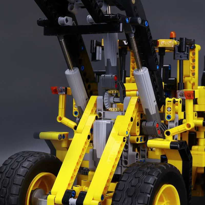 20006 technic серия legoinglys модель колесного погрузчика строительный комплект блоки
