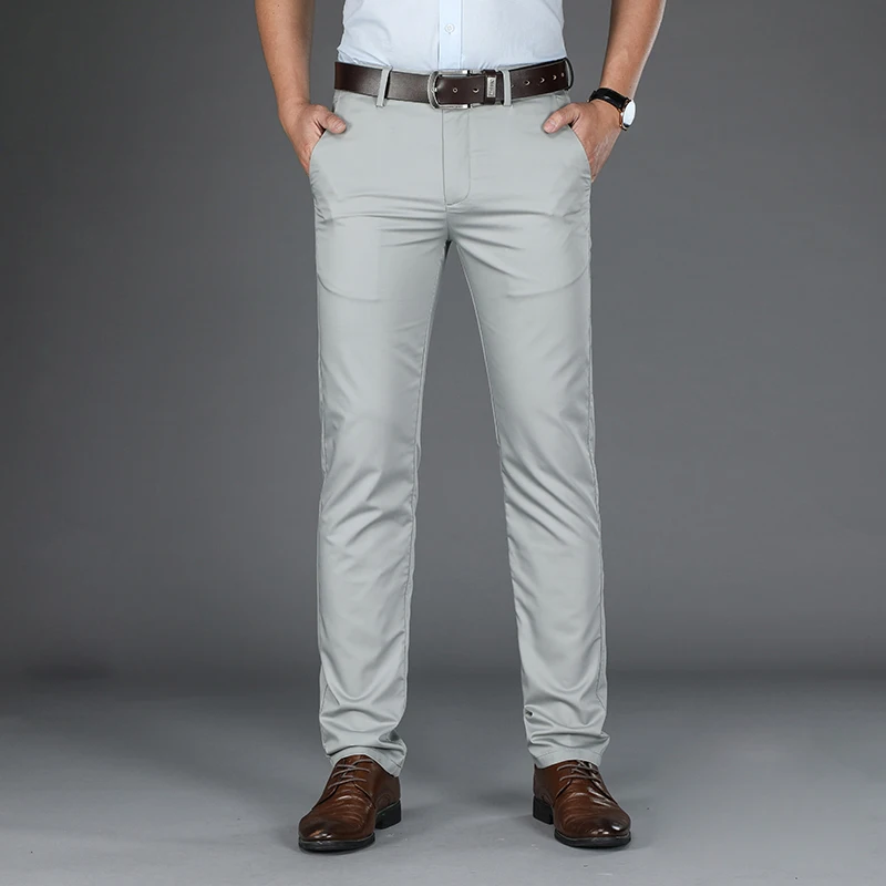 ICPANS брюки для официального костюма мужские 2019 летние тонкие нарядные деловые