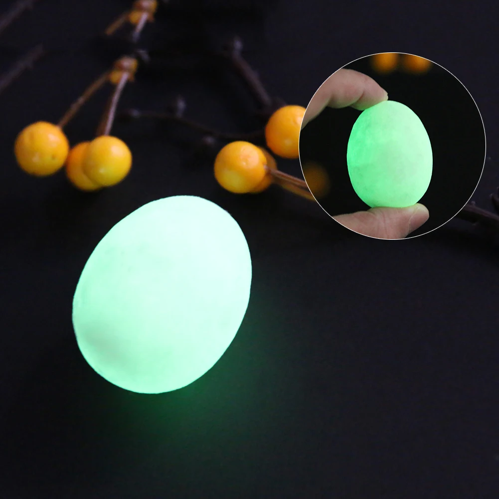 1 шт. светящиеся жемчужные камни в форме яйца|articles|article decoration |