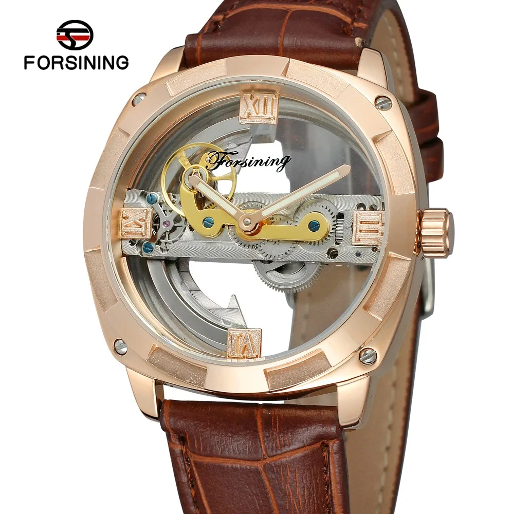 Роскошные профессиональные часы от производителя мужские прозрачные наручные