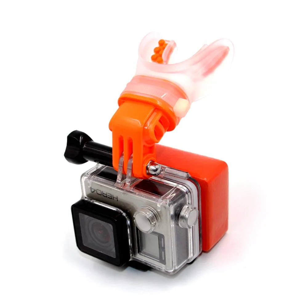 Держатель мундштук TELESIN для камеры GoPro 9 8 7 6 5Osmo Action SJ4000 Xiaomi Yi|for gopro hero|telesin xiaomisurf skate |