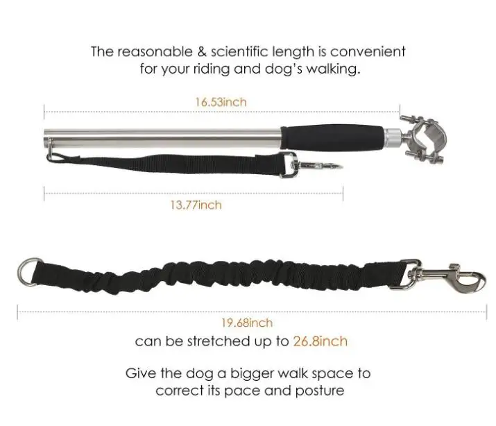 Поводок для собаки поводок велосипеда собаки|bike leash|dog bike leashbelt pet |