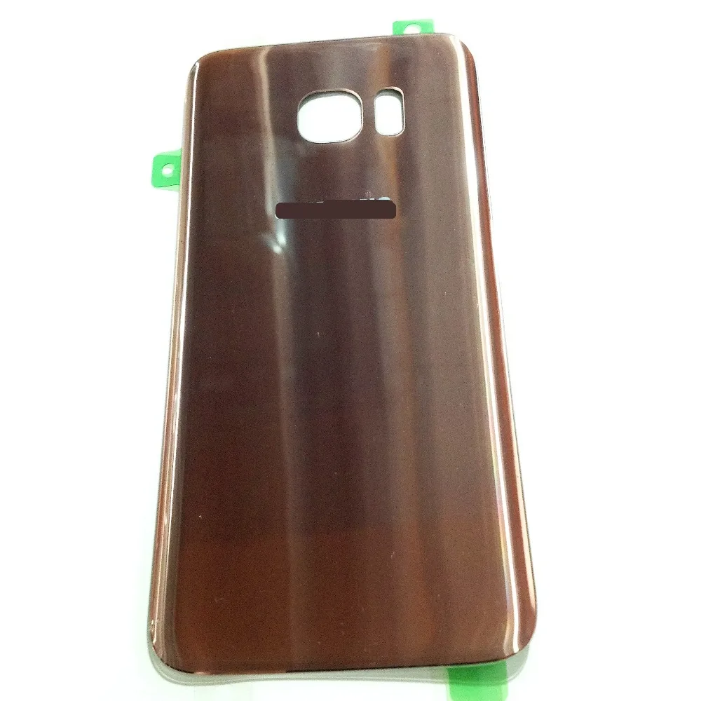 Оригинал для Samsung GALAXY S7 Edge G935 Galaxy G930 Задняя стеклянная крышка задняя батарейного