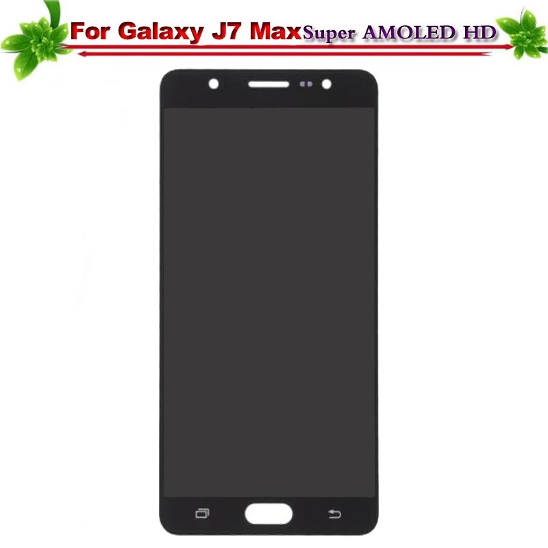 Для SAMSUNG Galaxy J7 Max 2017 ЖК дисплей Дисплей Сенсорный экран дигитайзер в сборе для G615 SM
