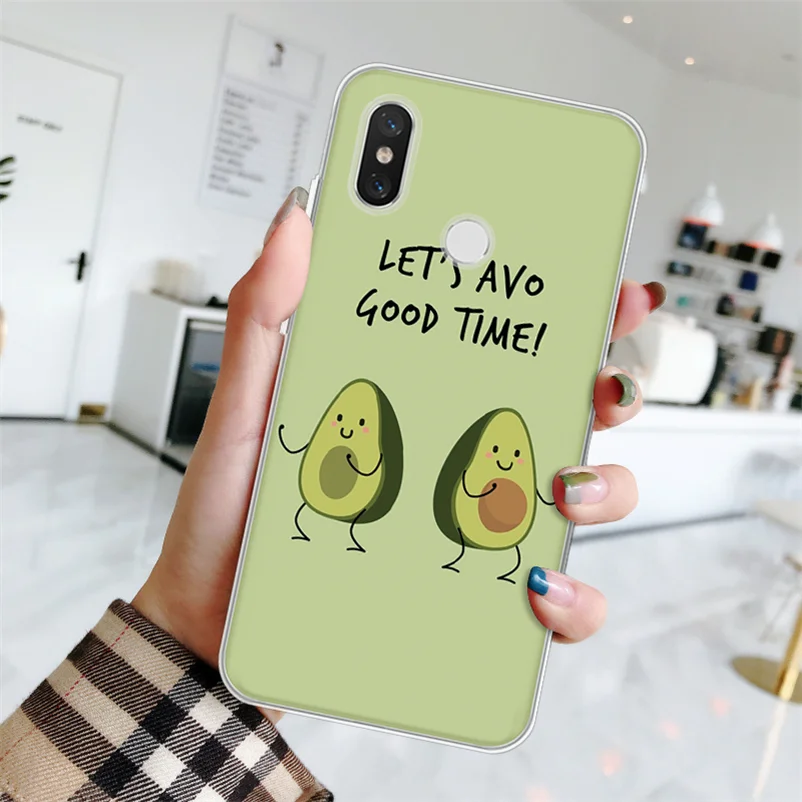 lvdinyg ТПУ милые авокадо принципиально для Coque Xiaomi Redmi 7 8 4X3 S 4A 5 Plus 7A 8A 6A Go S2 K20 Pro Note 4/Note 5 4X 5A 6 7 8 Pro 8T Fundas чехол - Цвет: lvdinyg