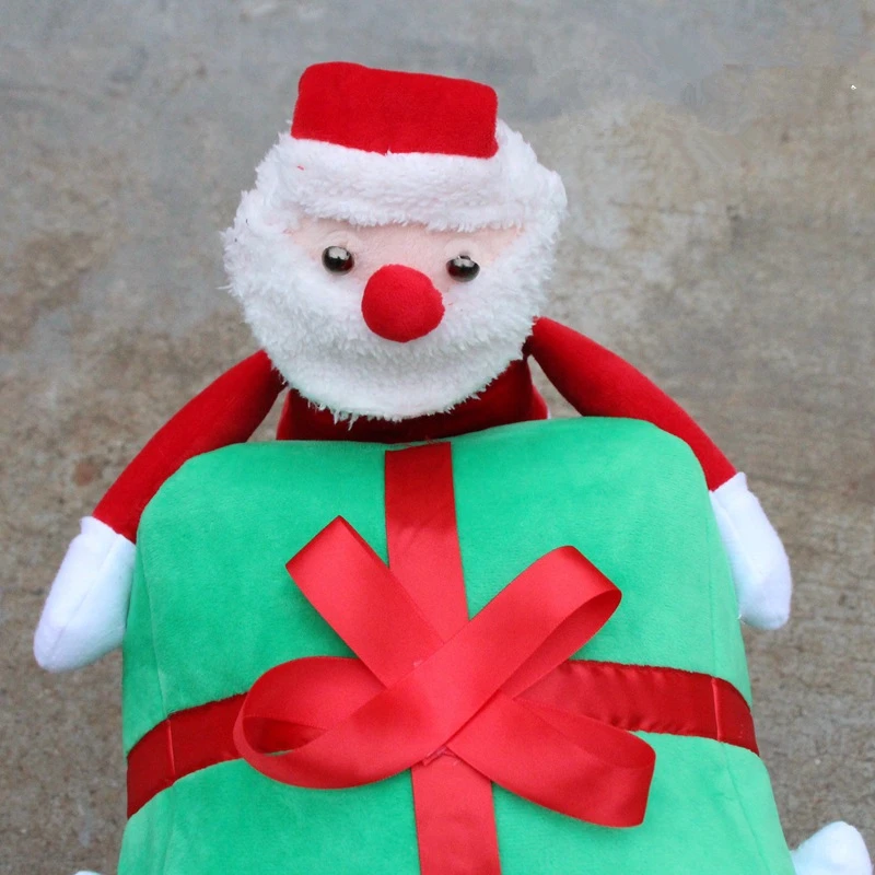 Великолепные рождественские костюмы для собак забавная Одежда Санта-Клауса