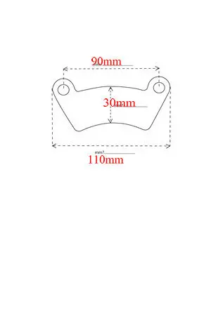 KLUNG тормозная колодка для xinyang Joyner багги квадроциклы карты внедорожники|brake pad