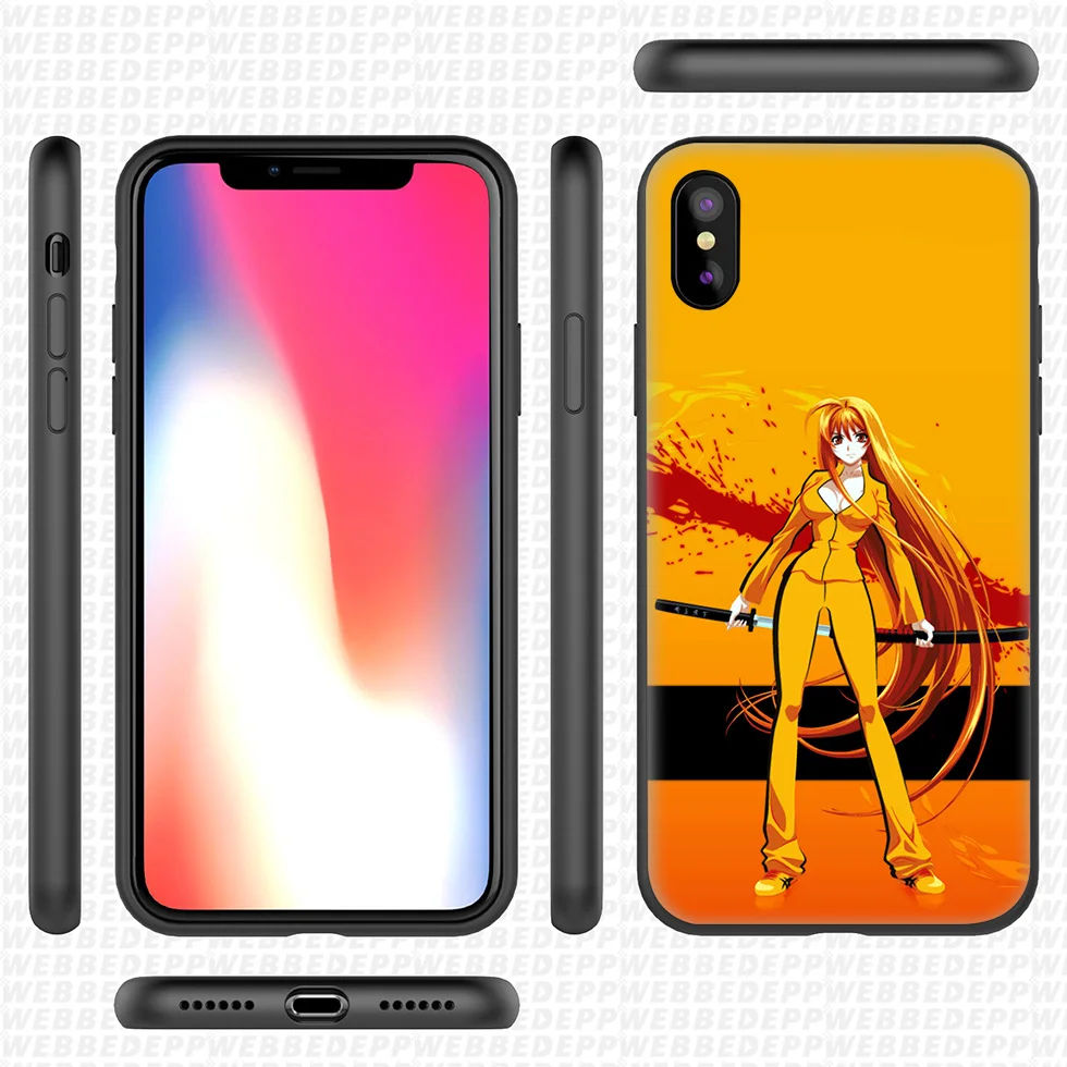 Мягкий силиконовый чехол WEBBEDEPP Kill Bill для iPhone 11 Pro Xr Xs Max X или 10 8 7 6 6S Plus 5 |