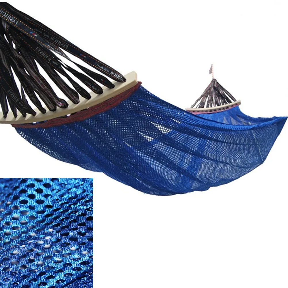 

Camping Hammock Mesh Hole hamak swing hanging chair hamac hangmat hamaca colgante rede de dormir movie Furniture Outdoor kids