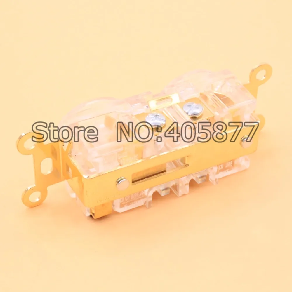 Бесплатная доставка 5 шт. США красная медная розетка настенная для