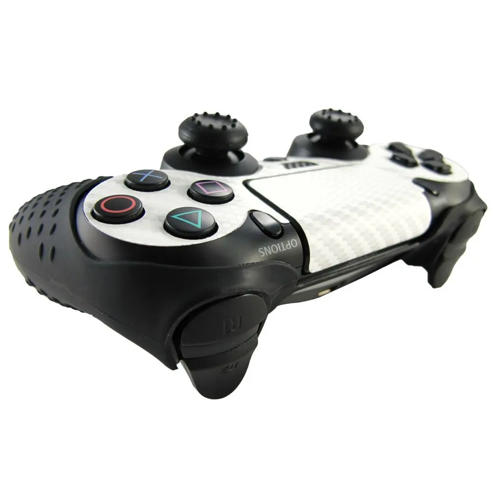 Силиконовый каучуковый гель для sony PS4 Slim/Pro контроллер корпус силиконовый защитный чехол для sony Playstation 4 PS4 контроллер