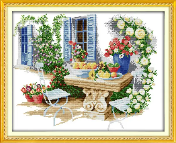 Набор для вышивки крестиком DMC на холсте время отдыха|cross stitch kits|cross stitchcounted cross kits |