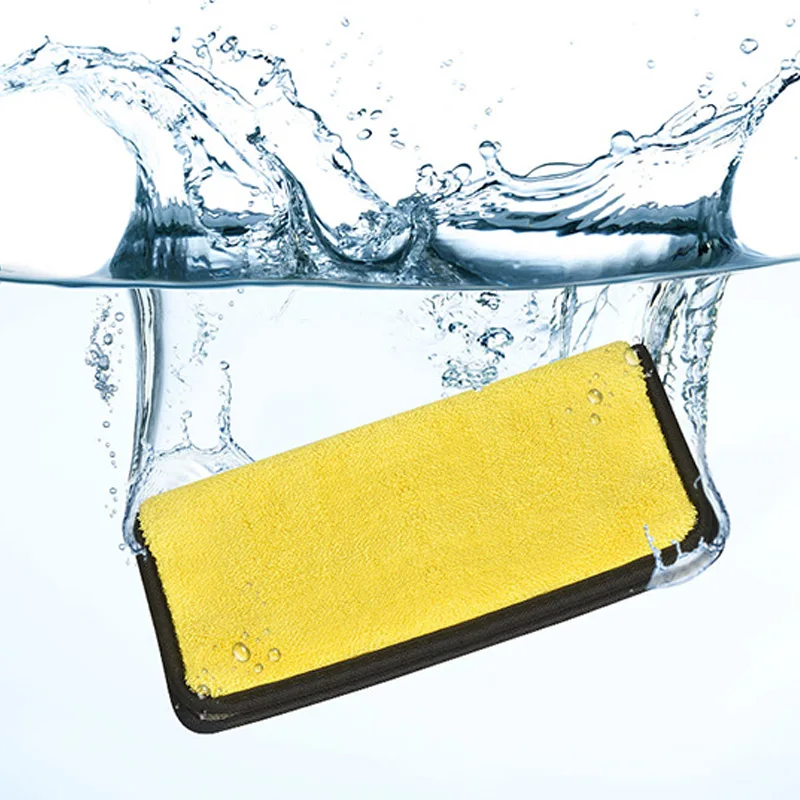 

1pc Car Care Polishing Wash Towels Plush Microfiber Washing Drying Towel Strong Thick Plush Polyester Fiber Car Cleaning Cloth