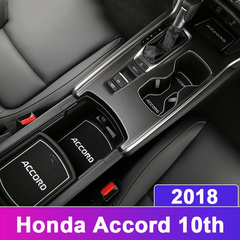 Резиновые коврики для дверей автомобиля Honda Accord 10th 2018 Нескользящие Коврики